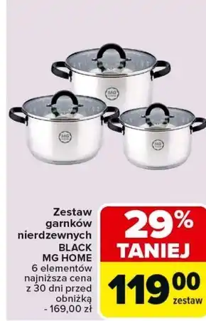 Carrefour Zestaw garnków MG Home oferta