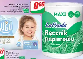 Dino Ręcznik papierowy maxi Lavenda oferta