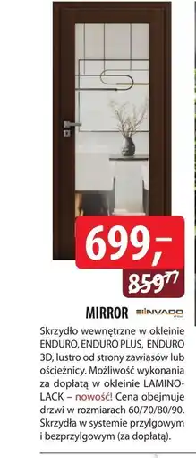 DDD Drzwi wewnętrzne MINVADO oferta