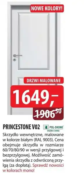 DDD Drzwi wewnętrzne Pol-skone oferta