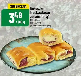 Polomarket Bułeczki truskawkowe ze śmietaną oferta