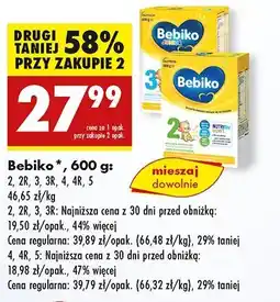 Biedronka Mleko Bebiko 600g oferta