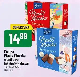 Polomarket Pianka Ptasie Mleczko waniliowe lub śmietankowe oferta