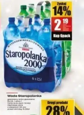 Supeco Woda Staropolanka oferta