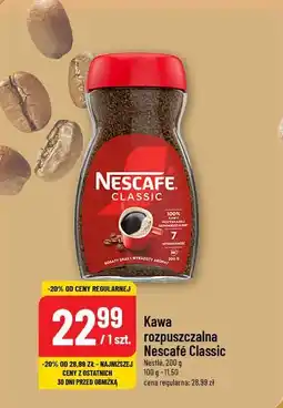 Polomarket Kawa rozpuszczalna Nescafe Classic oferta