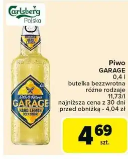 Carrefour Seth & Riley's Garage Mix piwa i napoju o smaku cytrynowym 400 ml oferta