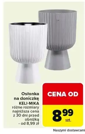 Carrefour Osłonka na doniczkę oferta