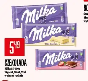 Społem Czekolada Milka oferta