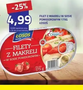 Hildebrandt Łosoś Ustka Filety z makreli w sosie pomidorowym 175 g oferta