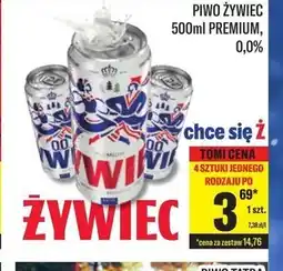 TomiMarkt Żywiec Piwo jasne 500 ml oferta