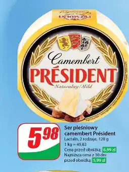 Dino Ser pleśniowy camembert naturalny President oferta