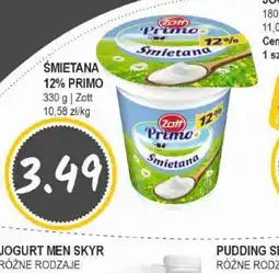 Słoneczko Smietana 12% Primo oferta