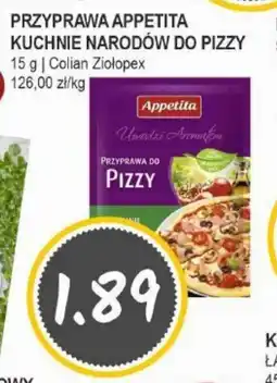 Słoneczko Przyprawa Appetita Kuchnie Narodów do Pizzy oferta