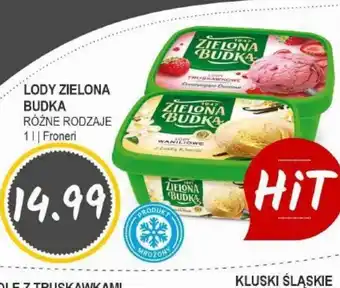 Słoneczko Lody Zielona Budka oferta