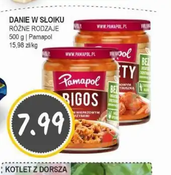 Słoneczko Danie w słoiku Pamapol oferta