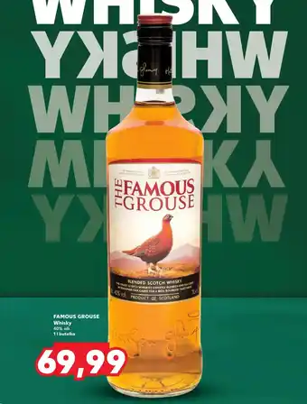 Kaufland Whisky Famous Grouse oferta