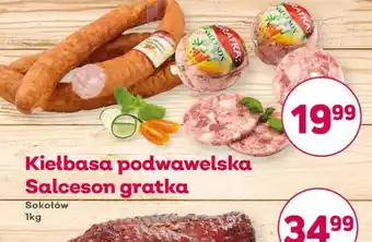 Bliski Kiełbasa podwawelska Salceson kratka Sokołów oferta