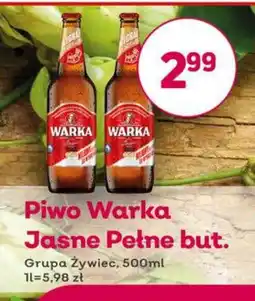 Bliski Piwo Warka Jasne Pełne oferta