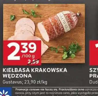 Stokrotka Optima Kiełbasa Krakowska Wędzona oferta