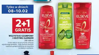 Stokrotka Optima Szampony i odżywki Garnier i L'Oréal oferta