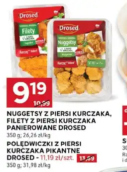 Stokrotka Optima Nuggetsy z piersi kurczaka, filety z piersi kurczaka panierowane Drosed oferta