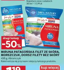 Stokrotka Optima Miruna patagońska filet ze skórą, morszczuk, dorsz filety bez skóry oferta