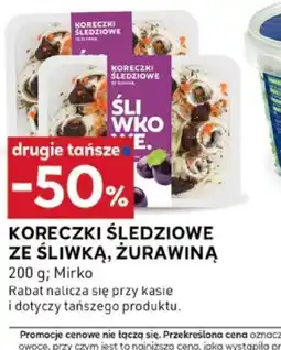 Stokrotka Optima Koreczki śledziowe ze śliwką, żurawiną oferta