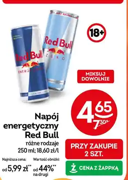 Żabka Napój energetyczny Red Bull oferta