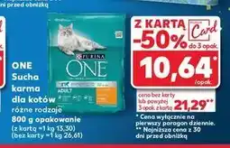 Kaufland Karma dla kota adult kurczak i pełne ziarna Purina One oferta