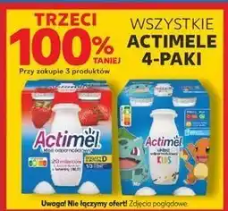 Kaufland Jogurt kids wanilia Danone Actimel oferta