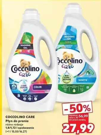 Kaufland Żel do prania white Coccolino Care oferta