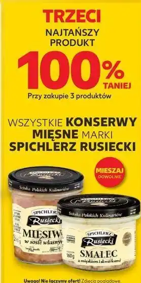 Kaufland Smalec ze skwarkami Spichlerz Rusiecki oferta