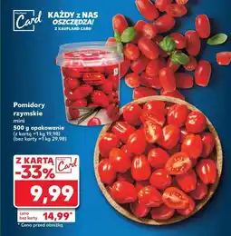 Kaufland Pomidory rzymskie mini oferta