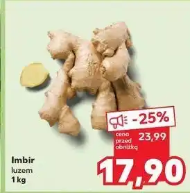 Kaufland Imbir oferta