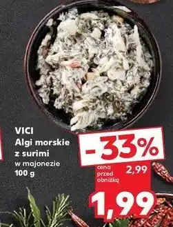 Kaufland Algi morskie z surimi Vici oferta