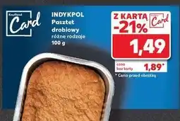 Kaufland Pasztet drobiowy Indykpol oferta