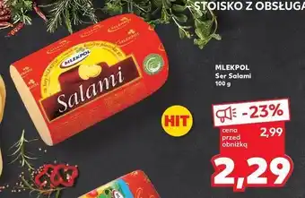 Kaufland Ser salami Mlekpol oferta