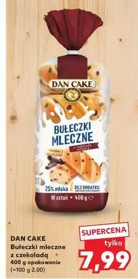 Kaufland Bułeczki mleczne z czekoladą Dan Cake oferta