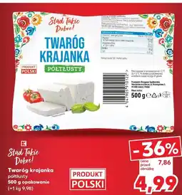 Kaufland Twaróg krajanka półtłusty K-Classic Stąd Takie Dobre! oferta