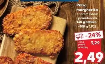 Kaufland Pizza margherita z serem edam i pomidorami oferta