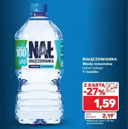 Kaufland Woda niegazowana Nałęczowianka oferta