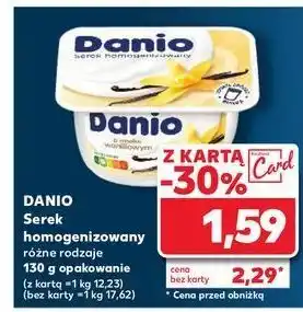 Kaufland Serek waniliowy Danone Danio oferta