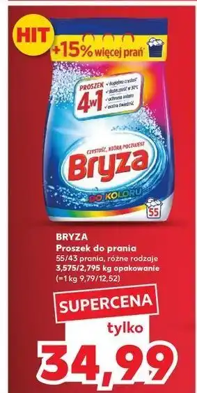 Kaufland Proszek do prania kolor Bryza oferta