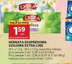 Stokrotka Optima Herbata ekspresowa ziołowa Extra Line oferta