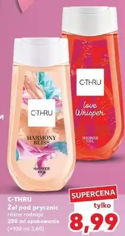 Kaufland Żel pod prysznic C-Thru Love Whisper oferta