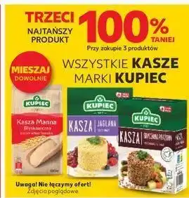 Kaufland Kasza manna błyskawiczna Kupiec oferta