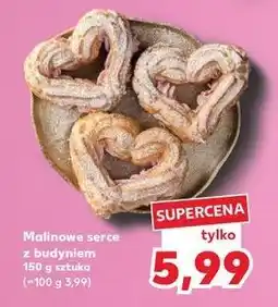 Kaufland Serce malinowe z budyniem oferta