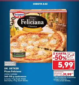 Kaufland Pizza quattro formaggi Dr. Oetker Feliciana oferta