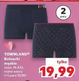 Kaufland Bokserki męskie m-xxl Townland oferta