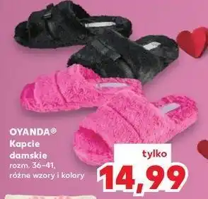 Kaufland Kapcie damskie 36-41 Oyanda oferta